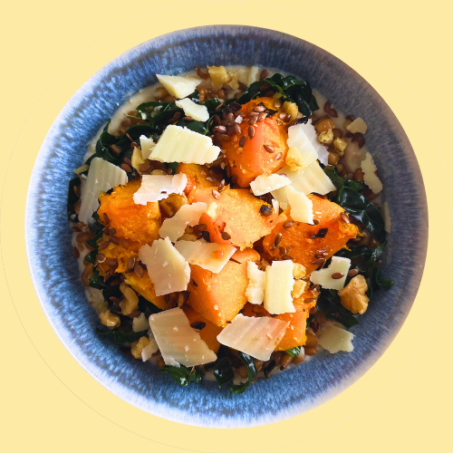 butternut squash spelt bowl
